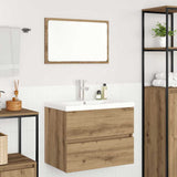 Set di mobili per il bagno 3 pcs Rovere artigianale