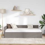 Cornice del letto ad angolo Talpa 80 cm x 200 cm Tessuto