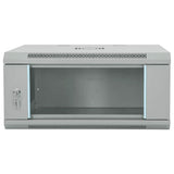 Armadietto di rete Grigio 60 x 45 x 28 cm Acciaio