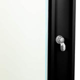 Armadietto di rete Nero 60 x 60 x 35 cm Acciaio