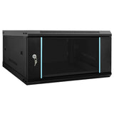 Armadietto di rete Nero 60 x 60 x 35 cm Acciaio