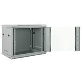 Armadietto di rete Grigio 60 x 45 x 50 cm Acciaio