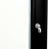 Armadietto di rete Nero 53 x 45 x 21 cm Acciaio