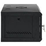 Armadietto di rete Nero 53 x 45 x 30 cm Acciaio