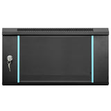 Armadietto di rete Nero 53 x 60 x 30 cm Acciaio