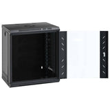 Armadietto di rete Nero 53 x 45 x 60 cm Acciaio