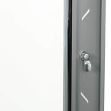 Armadietto di rete Grigio 53 x 45 x 60 cm Acciaio