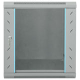 Armadietto di rete Grigio 53 x 60 x 60 cm Acciaio