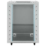 Armadietto di rete Grigio 60 x 60 x 80 cm Acciaio