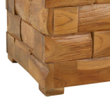 Sgabello per Riporre Marrone 40 x 40 x 45 cm