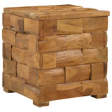 Sgabello per Riporre Marrone 40 x 40 x 45 cm