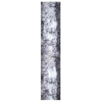 Tappetino da Cucina Grigio 300 x 60 cm Velluto