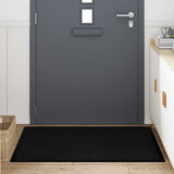 Tappetino Nero 60 x 40 x 1.2 cm Tessuto Teddy