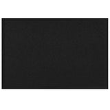 Tappetino Nero 60 x 40 x 1.2 cm Tessuto Teddy