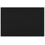 Tappetino Nero 60 x 40 x 1.2 cm Tessuto Teddy