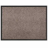 Tappetino Beige 60 x 40 x 1.2 cm Tessuto Teddy