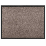 Tappetino Beige 60 x 40 x 1.2 cm Tessuto Teddy