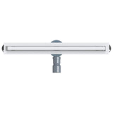 Scolascale per doccia a 360 con modello slim Argento 60 cm