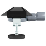 Scarico doccia 2-in-1 con sifone a 360 Nero 90 cm