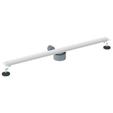 Scolascale per doccia a 360 con modello slim Argento 90 cm