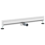 Scarico Doccia da Parete Argento 90 cm Acciaio Inox 304