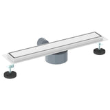 Scarico doccia 2-in-1 con sifone a 360 Argento