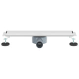 Scarico doccia 2-in-1 con sifone a 360 Argento