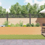 Letto rialzato da giardino 485 x 100 x 68 cm Acciaio zincato