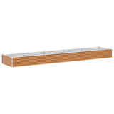 Letto rialzato da giardino 485 x 100 x 36 cm Acciaio zincato