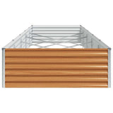 Letto rialzato da giardino 485 x 100 x 36 cm Acciaio zincato