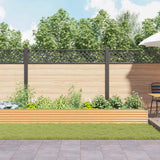 Letto rialzato da giardino 582 x 100 x 36 cm Acciaio zincato