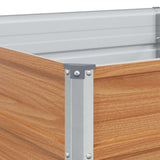 Letto rialzato da giardino Marrone Chiaro 320 x 80 x 45 cm