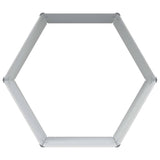 Letto rialzato da giardino Marrone Chiaro 129 x 129 x 77 cm