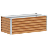 Letto rialzato da giardino 98 x 50 x 36 cm Acciaio zincato
