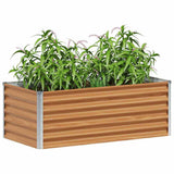 Letto rialzato da giardino 98 x 50 x 36 cm Acciaio zincato