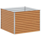 Letto rialzato da giardino 98 x 100 x 68 cm Acciaio zincato