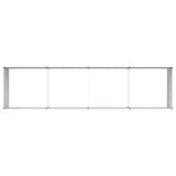 Letto rialzato da giardino Marrone Chiaro 320 x 80 x 77 cm