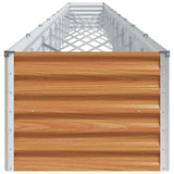 Letto rialzato da giardino 970 x 50 x 36 cm Acciaio zincato