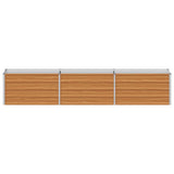 Letto rialzato da giardino Marrone Chiaro 240 x 40 x 45 cm