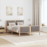 Struttura del letto con testiera Talpa 150 x 200 cm Tessuto