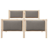 Struttura del letto con testiera Talpa 150 x 200 cm Tessuto