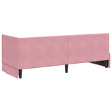 Struttura Letto Angolare con Materasso 2 pcs Grigio Velluto