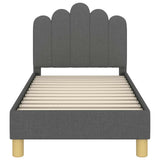Struttura letto per bambini con testata Grigio scuro