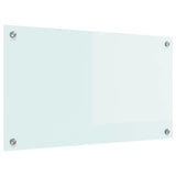 Rivestimento da Cucina Bianco 70 x 40 cm vetro temperato