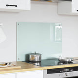 Rivestimento da Cucina Bianco 70 x 50 x 0,8 cm vetro temperato