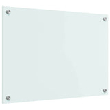 Rivestimento da Cucina Bianco 70 x 50 x 0,8 cm vetro temperato