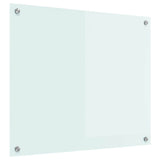 Rivestimento da Cucina Bianco 70 x 60 cm vetro temperato