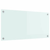 Rivestimento da Cucina Bianco 80 x 40 cm vetro temperato