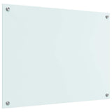 Rivestimento da Cucina Bianco 80 x 60 cm vetro temperato