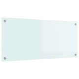 Rivestimento da Cucina Bianco 90 x 40 cm vetro temperato